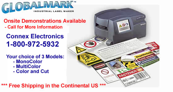 Brady Globalmark Printer - Your Industrial Labeling Solution!