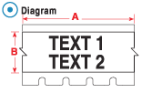 Use This Dimension Drawing for Labels that Refer to this drawing's symbol