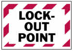 Lock-Out Point Label