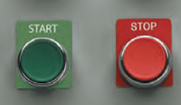 Push Button Control Raised Panel Labels