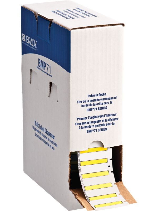 Brady Sleeve .125Dia YL 1.75in /1000