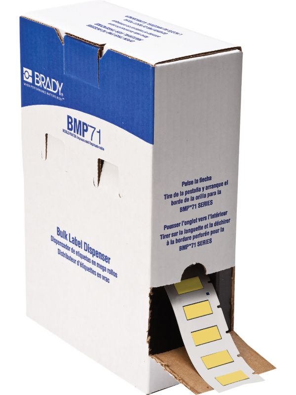 Brady Sleeve 0.25Dia YL 1" RL/1000