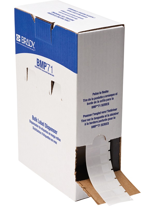 Brady Lbl 1.5 x 0.5 Lam Vinyl 5000