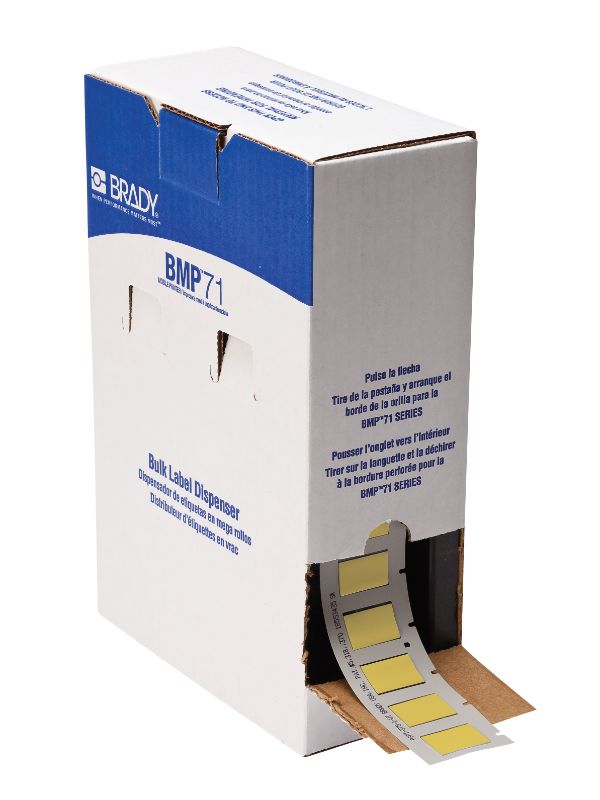 Brady Sleeve 0.375Dia YL 1" RL/1000