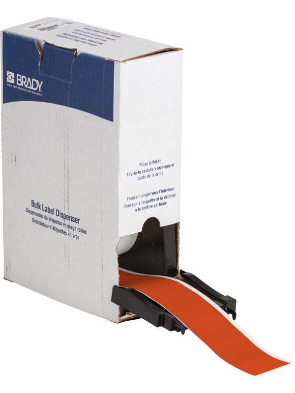 Brady Label 2" x 75' Plastic OR