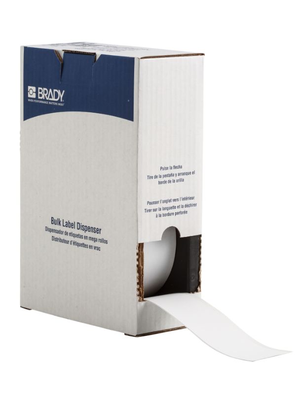 Brady Label 2" x 75' Polyester WT