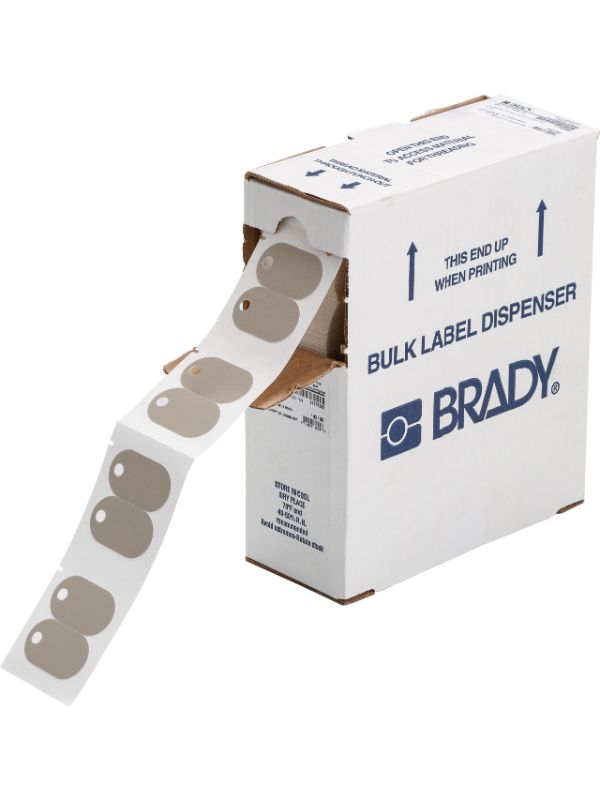 Brady FR M7 Tags 1 x 1.75 Bulk