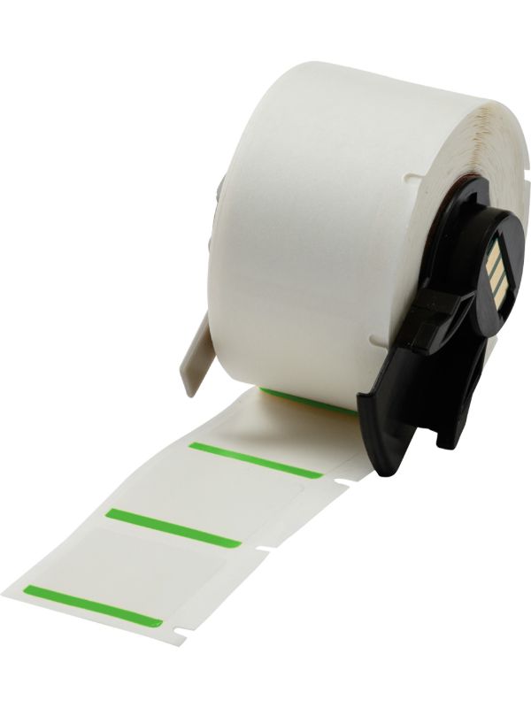 Brady Label 1x1" Polyester GN/WT 250