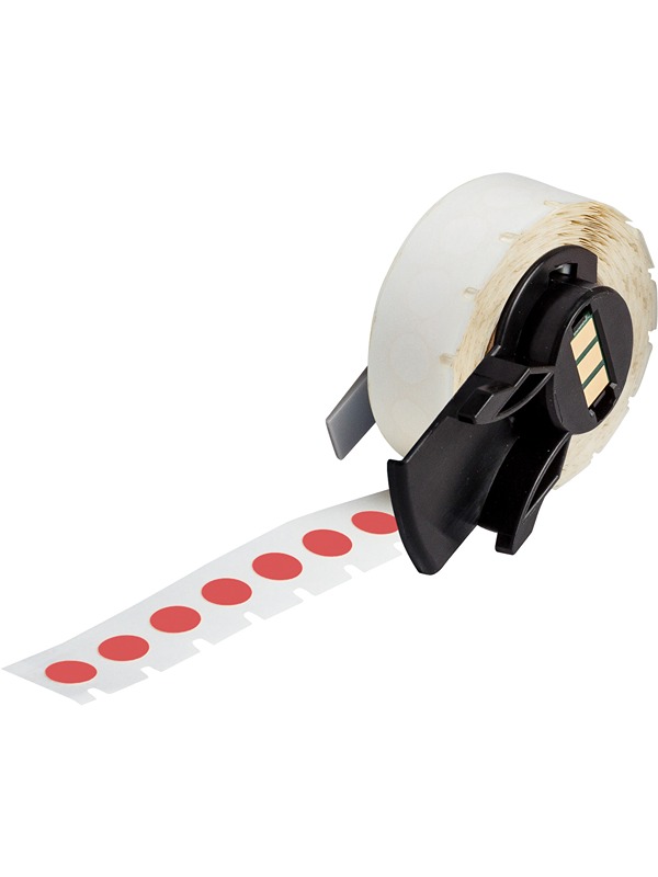 Brady Label 0.375" Dia Cloth RD 500