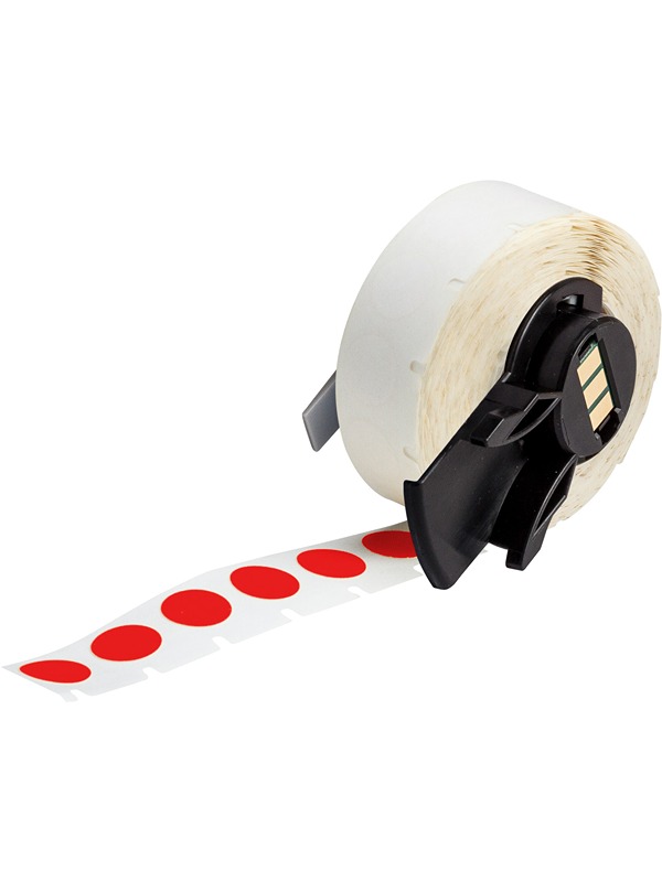 Brady Label 0.5" Dia Cloth WT 500