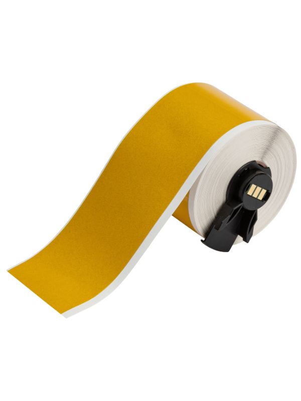 Brady Label 2" x 30' Plastic YL