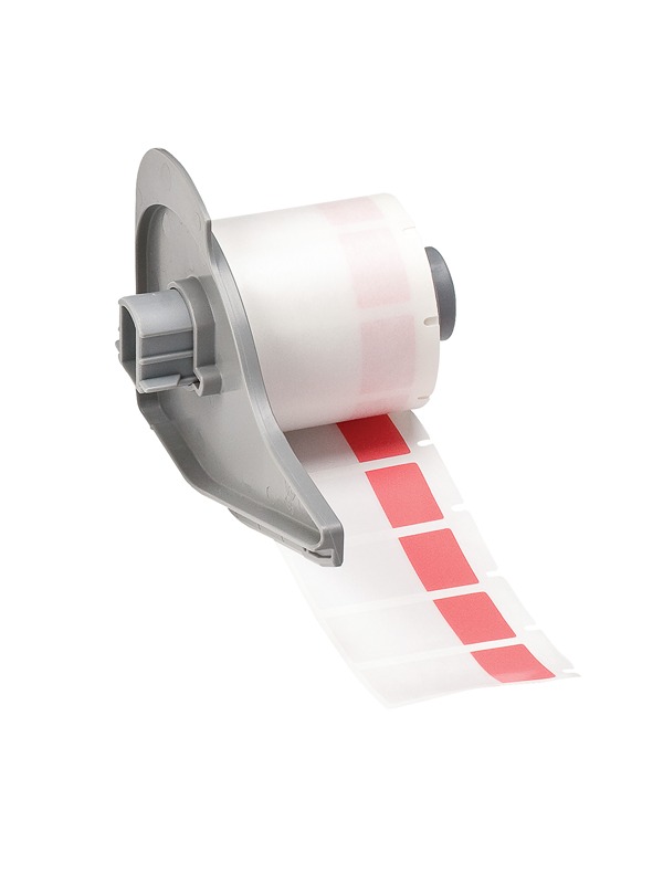 Brady Lbl 1.5x.75 LamVinyl RD/CL 250