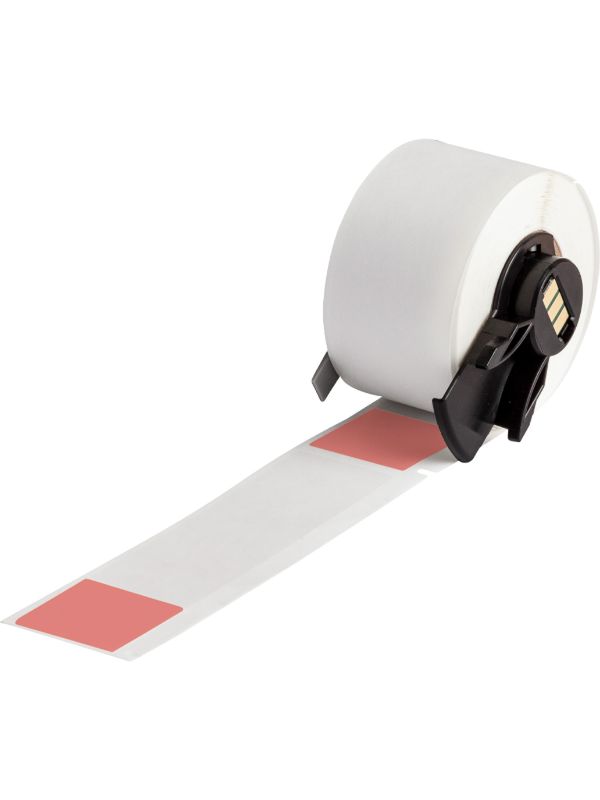 Brady Lbl 4x1 Lam Vinyl RD/CL 100