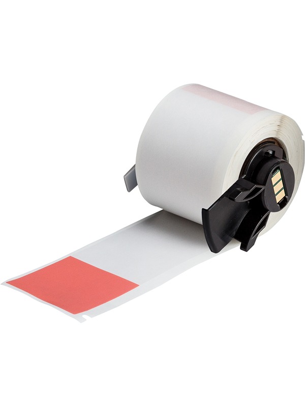 Brady Label 6x1.5 Lam Vinyl RD/CL 50