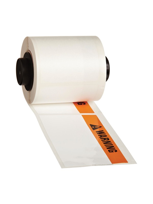 Brady Lbl 1.9x4 Polyester WARNING