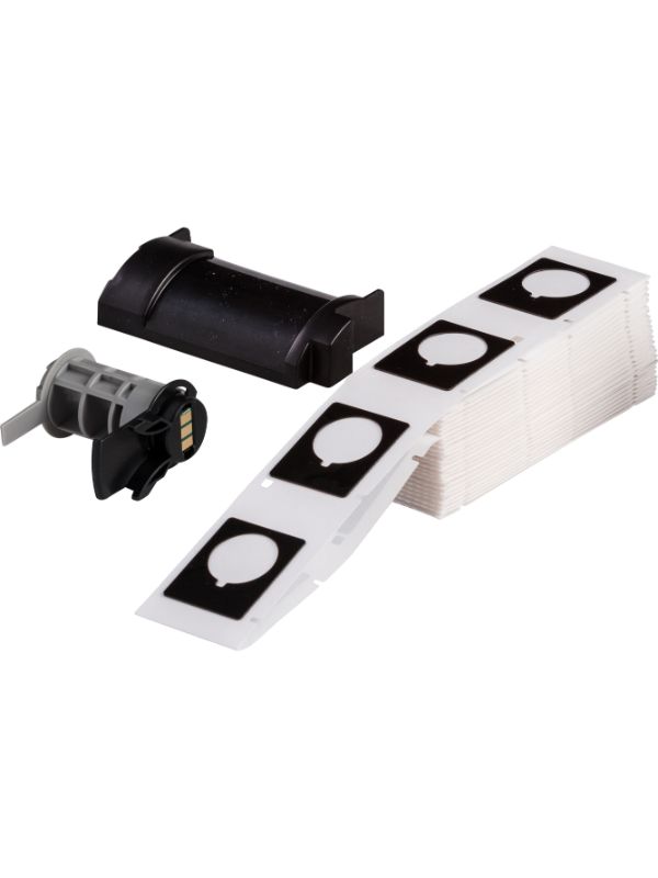 Brady Label 1.5x1.2 Polyester BK 100