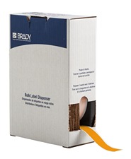 Brady Label 1" x 75' Plastic YL