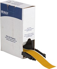 Brady Label 2" x 75' Plastic YL