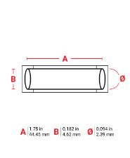 Brady Sleeve .094Dia BL 1.75" RL/100