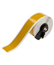 Brady Label 1" x 30' Plastic YL