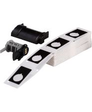 Brady Label 1.9x1.2 Polyester BK 100