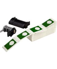 Brady Label 1.9x1.2 Polyester GN 100